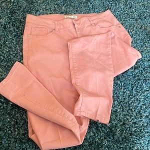 Pink skinny stretch 12